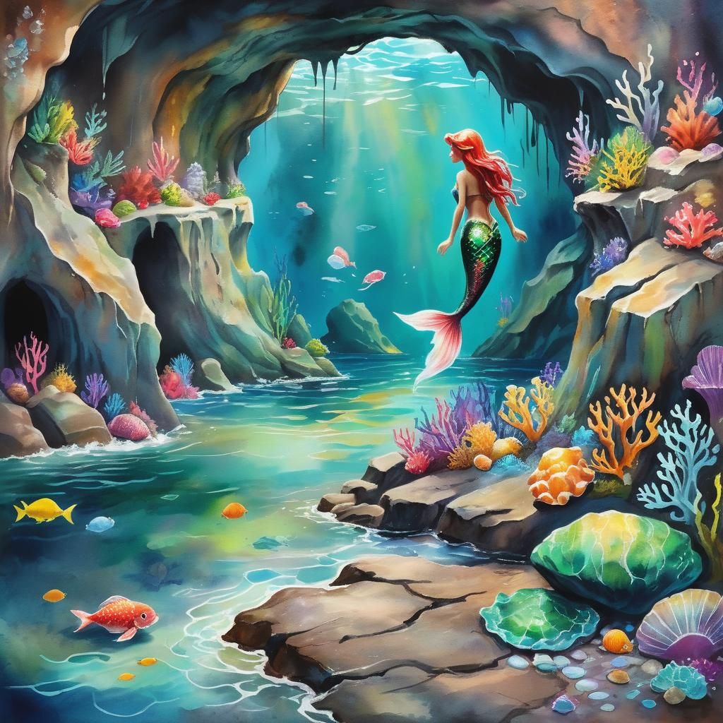 Under the sea - AI Generated Artwork - NightCafe Creator