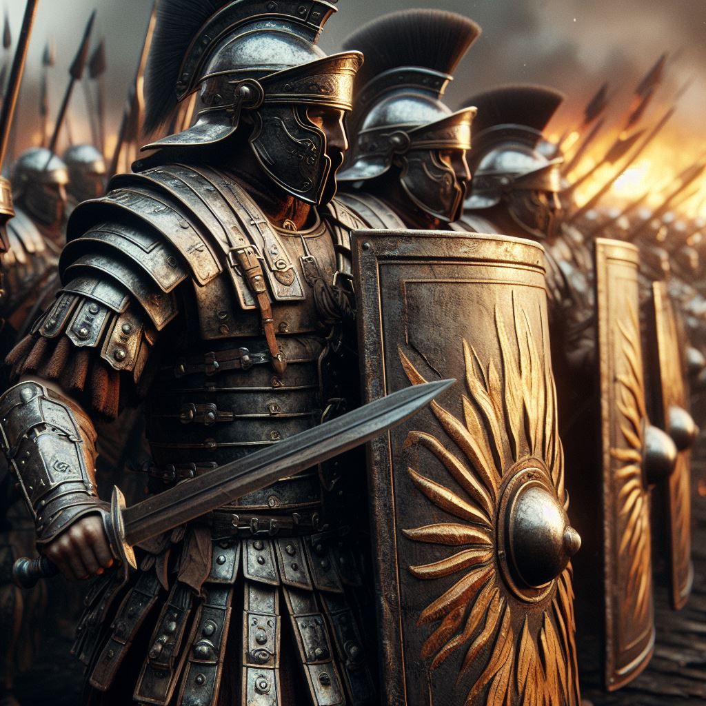 Clypeum paries tene!