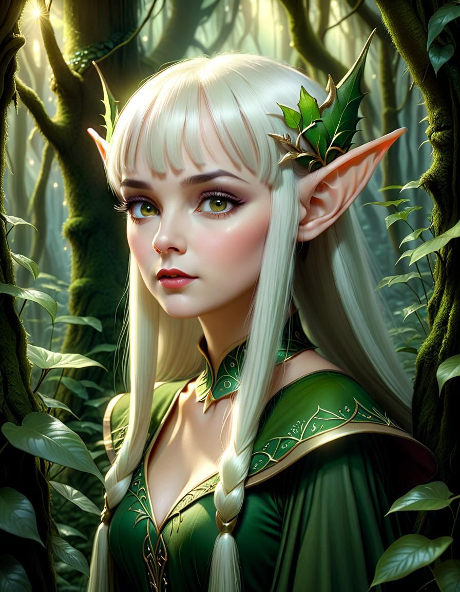 Magical Eloise Elf Portrait by Per.  by @Per Nogra