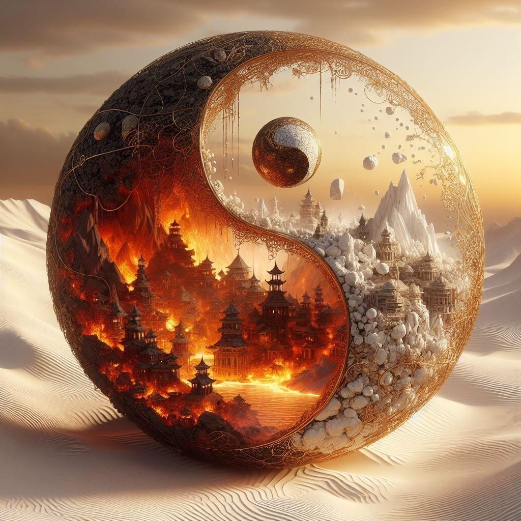 Fire and limestone  by @StarlaBlaise