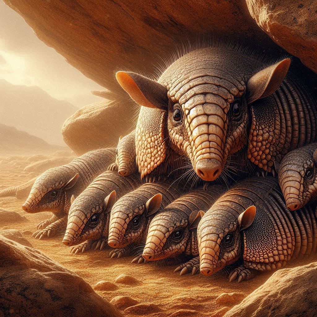 Keeping out of the desert sun