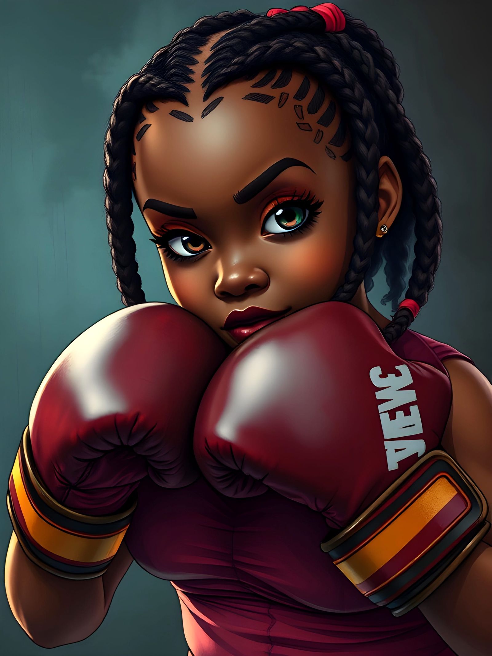 Queen Bruiser (Golden Gloves) older