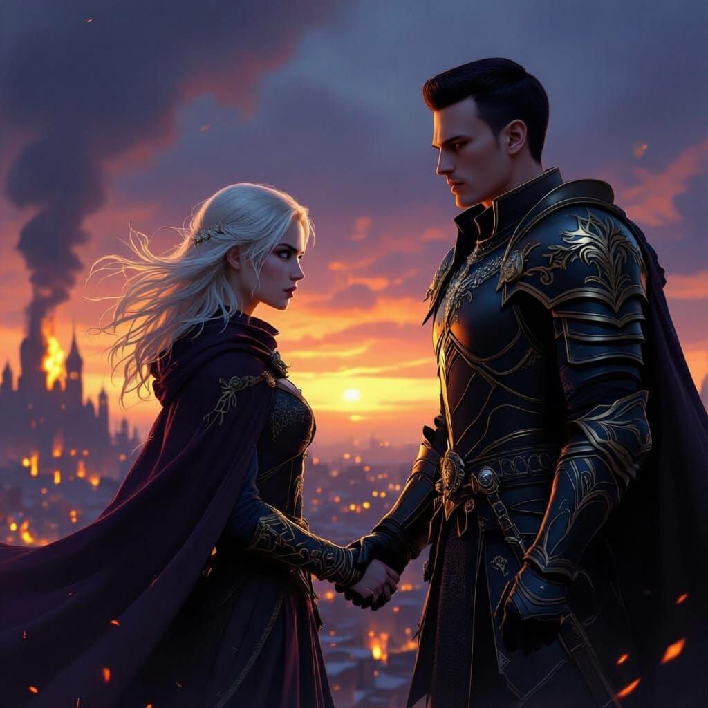 "Traitor. Tormented. Destined for each other." - Reckless by Lauren Roberts 