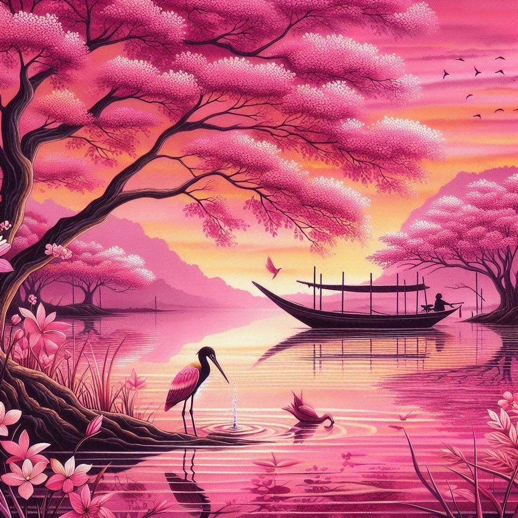 Pink Landschape