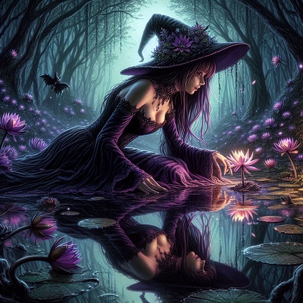 the witch of the pond