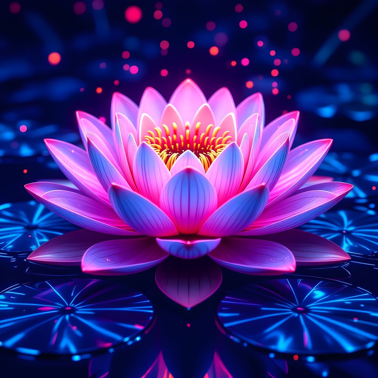Lotus flower  by @JuhJuh