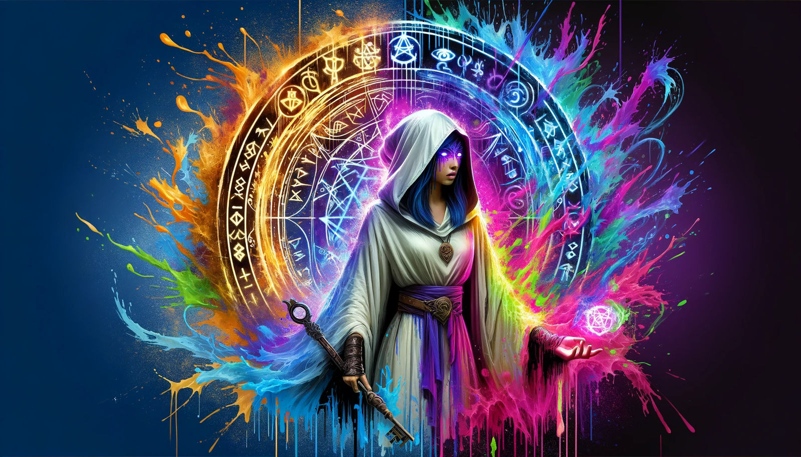 Chroma Arcanist: Weaver of Vivid Visions