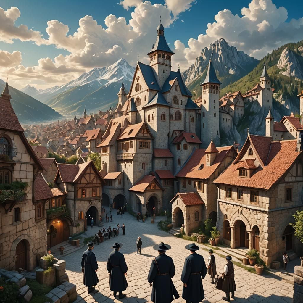 Rosh Yeshiva Teaching Daf Yomi in European Resort