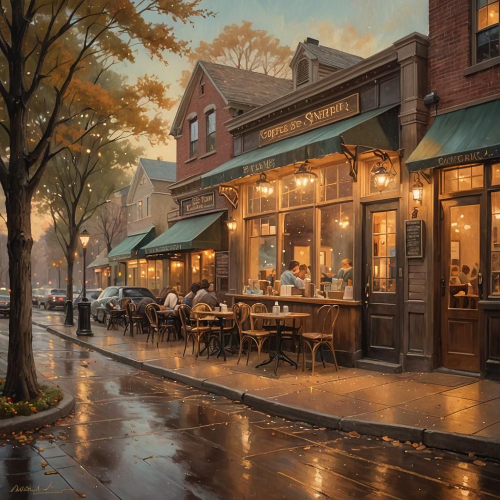 Historic Local Coffeeshop  by @JollyNewt