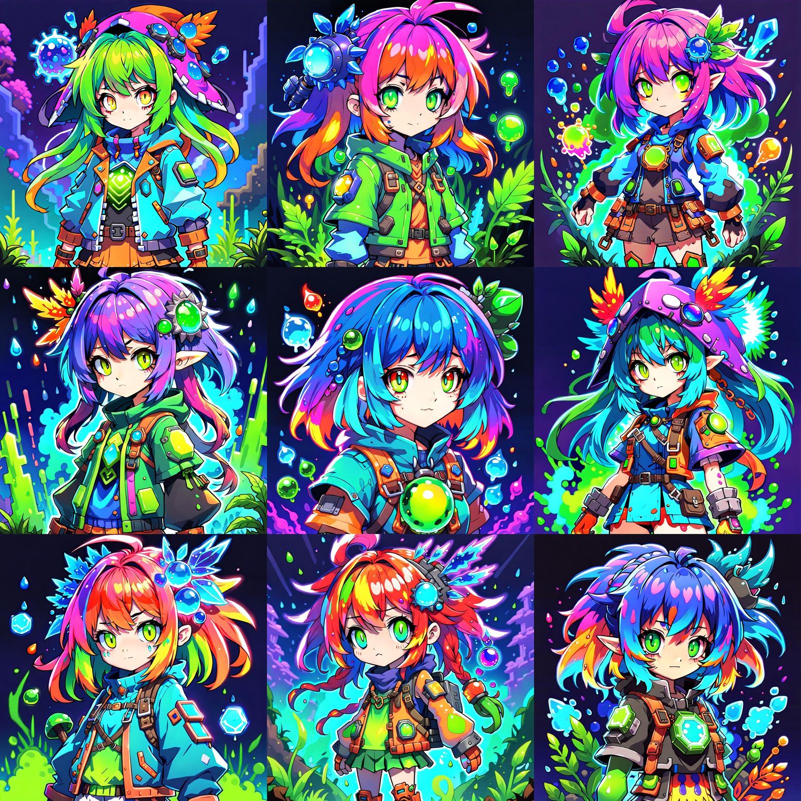 Terraria Girl - AI Generated Artwork - NightCafe Creator