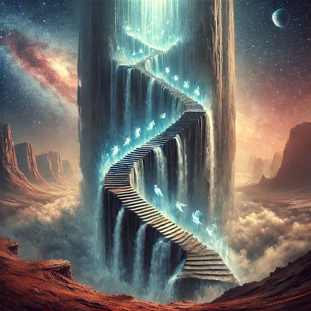 Accending the stairway of Pel'nahar