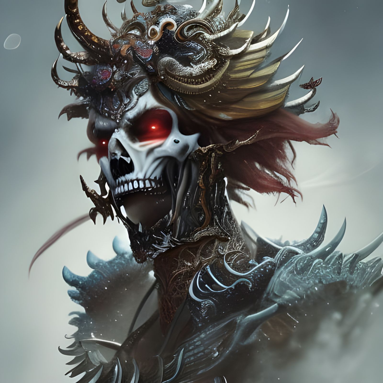 Skull king - AI Generated Artwork - NightCafe Creator