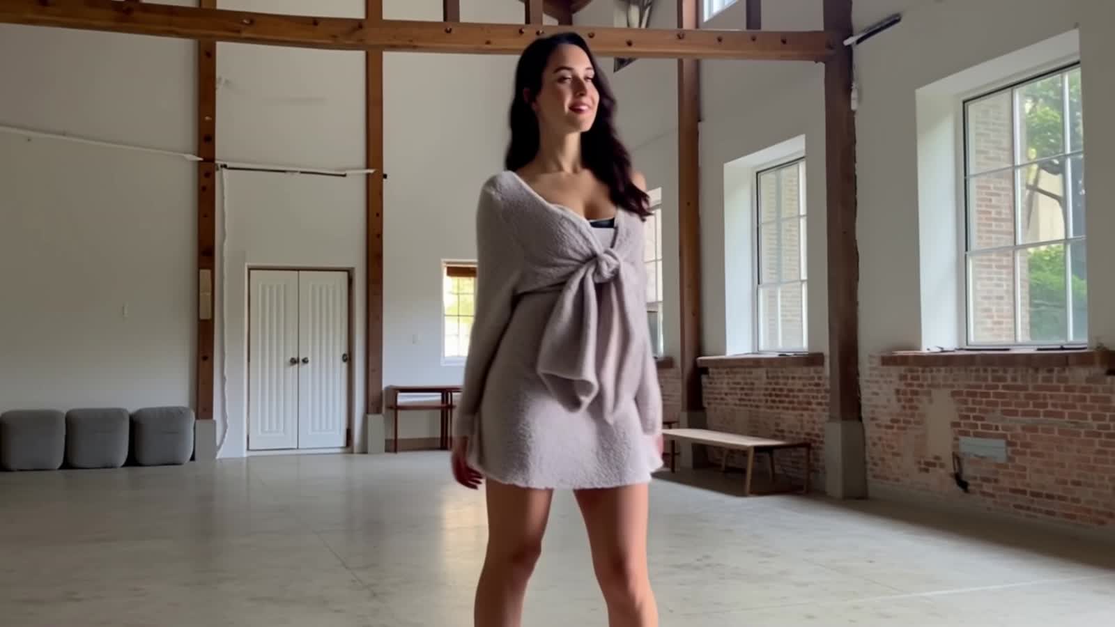 "yea, better than my recollection"

"Before She Met You" 1980s a tall statuesque college-aged woman with long dark hair ...