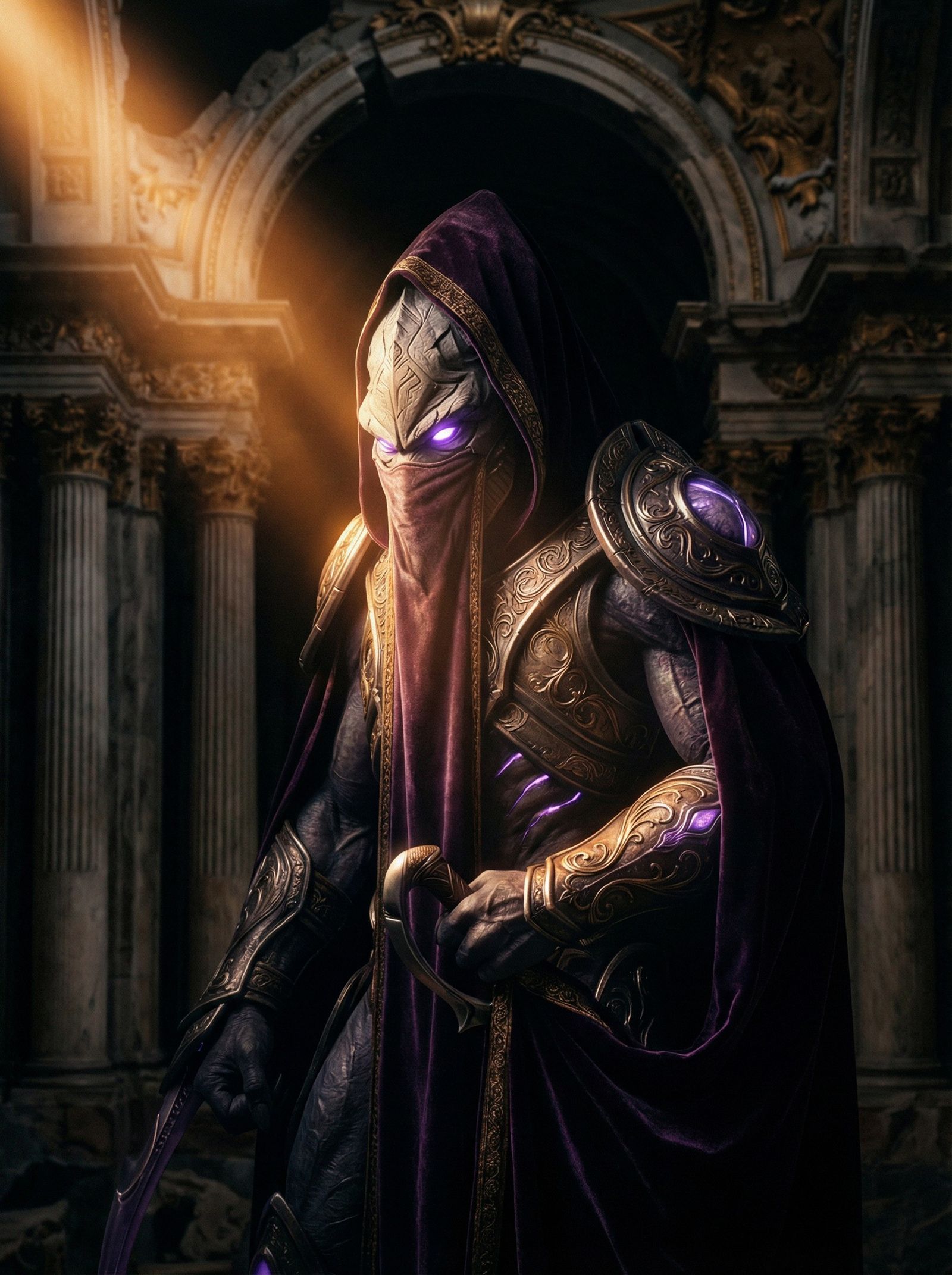 Zeratul from SCII, but this is Baroque.