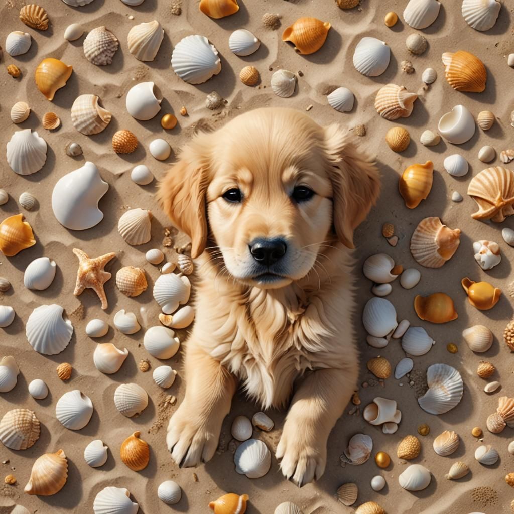Someone was hiding in the sand