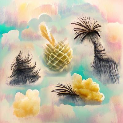 Wispy thoughts, mindful dreams and pineapples.