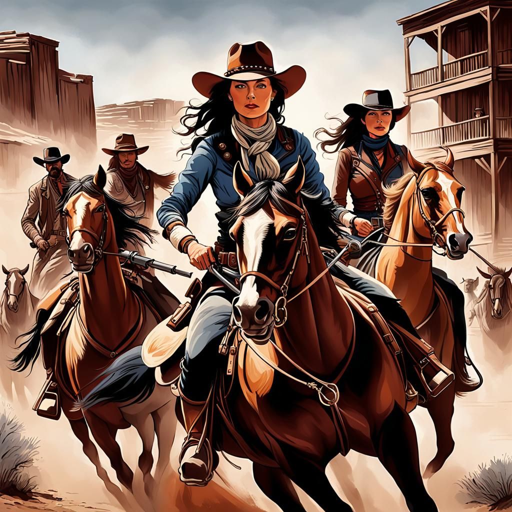 Wild West Cowgirls: Legendary Female Gunslingers