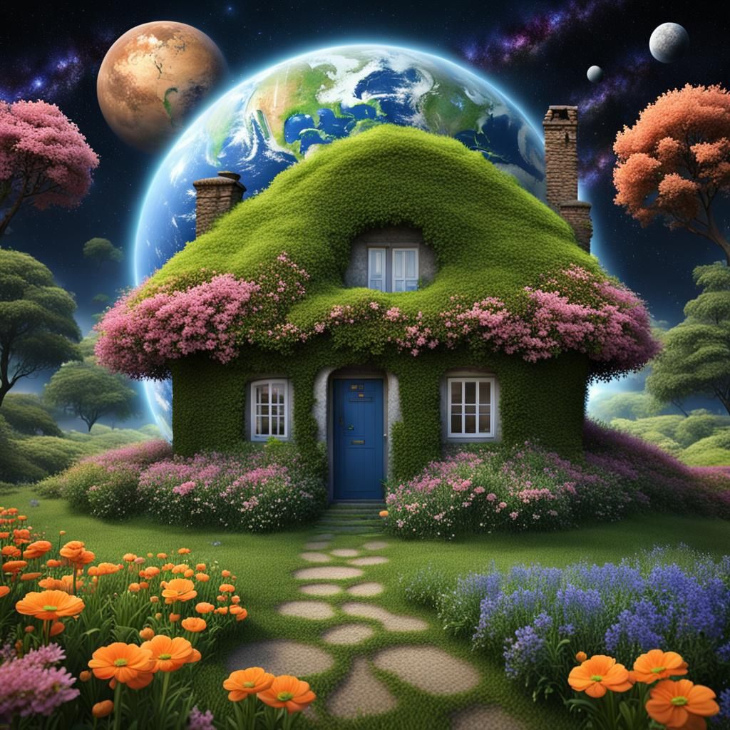 I dream the planet dreams of me