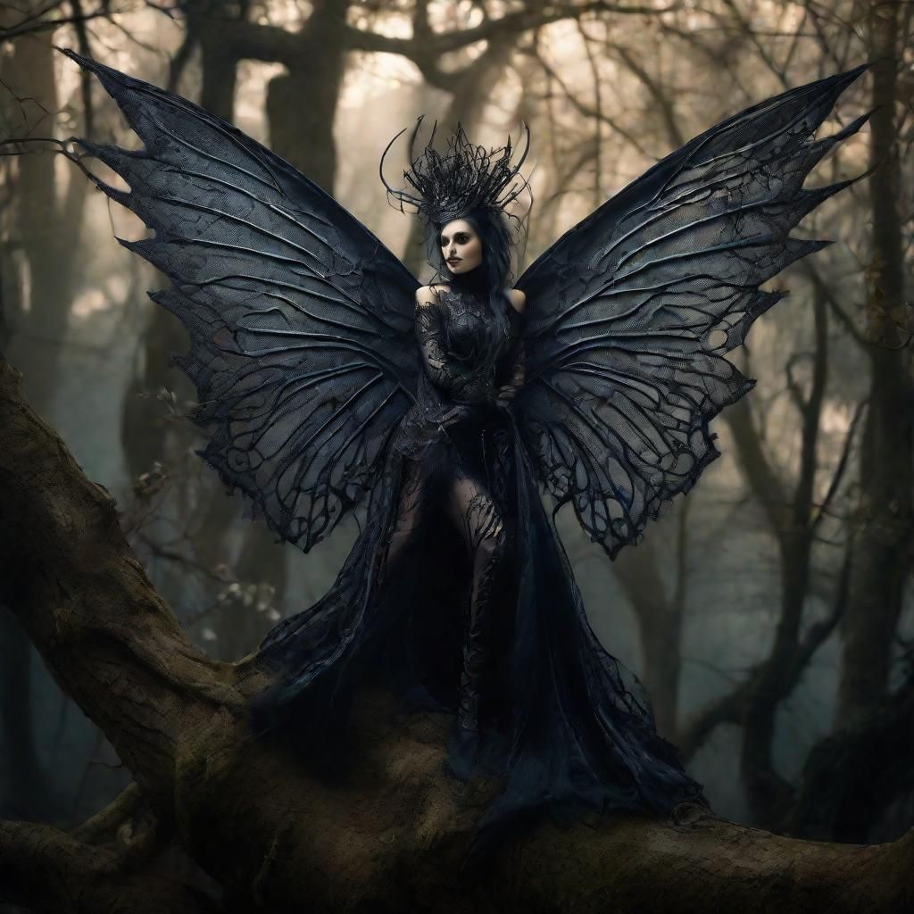 Dark fairy style of victoria frances and stefan gesell and h...