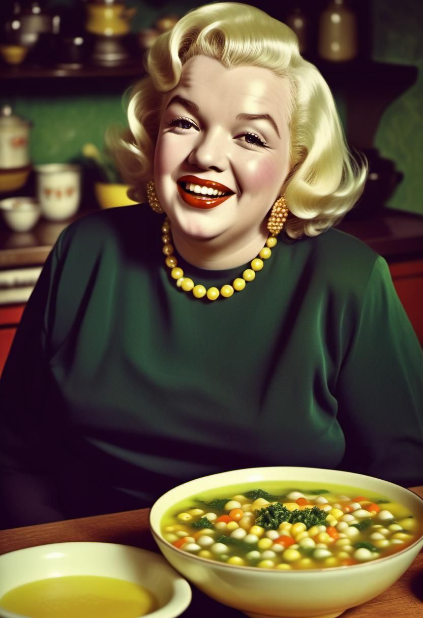  Marilyn Monroe Dado star soup