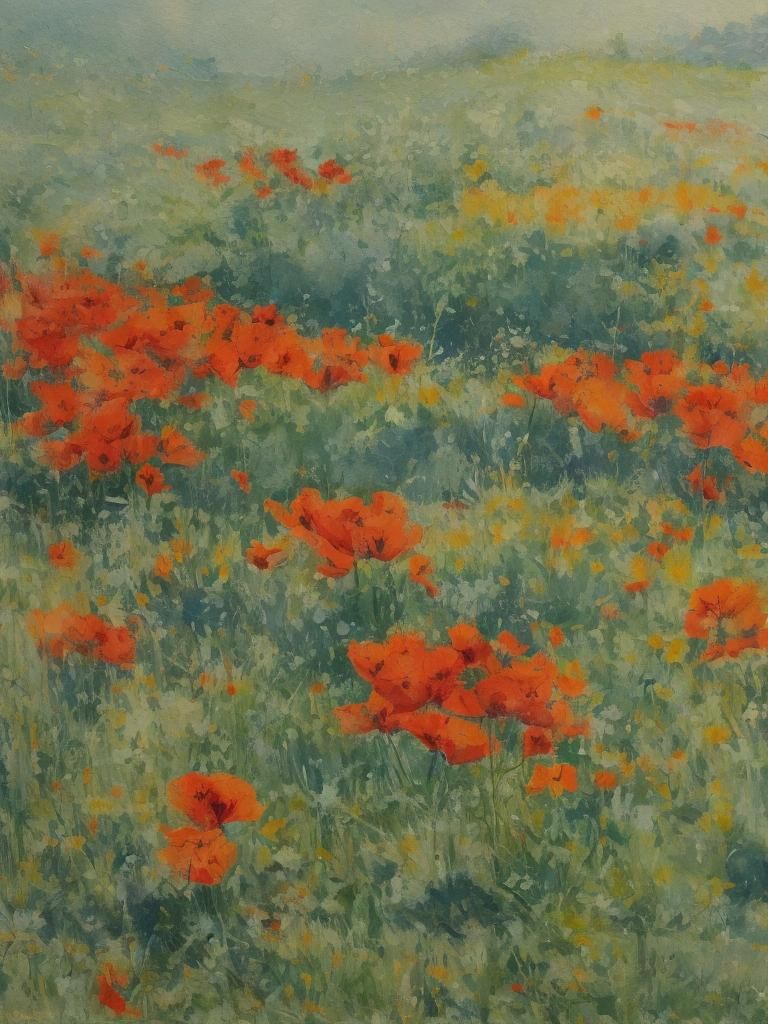 Wild poppies