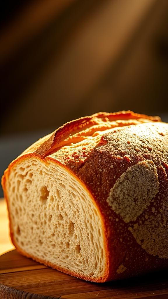 (My favorite bread is a golden brown sourdough:1.5)

(Insane...