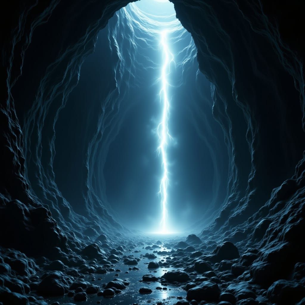 Gothic Light in Dark Abyss