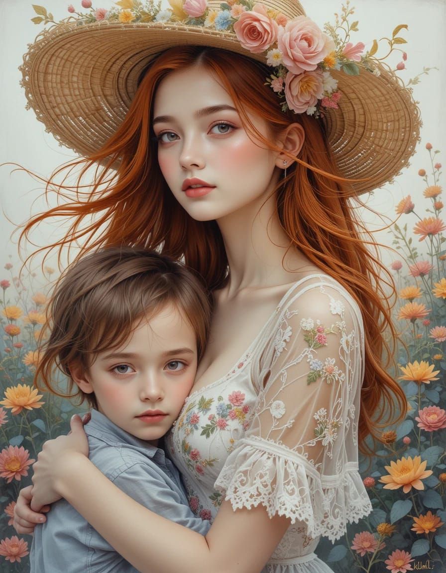 With My Little Brother 👍😜😜