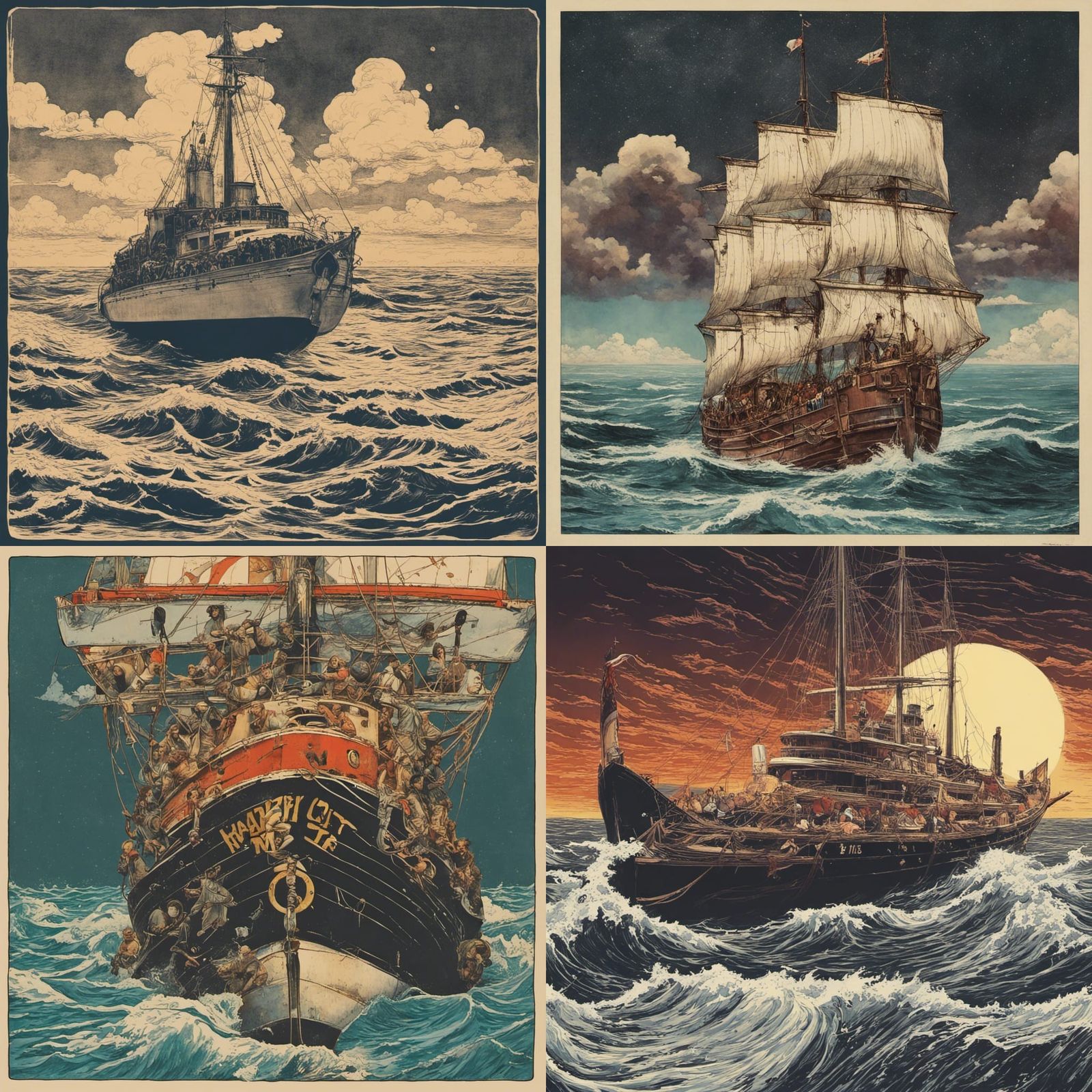 Everybody, listen to me
And return me my ship
I'm your capta...