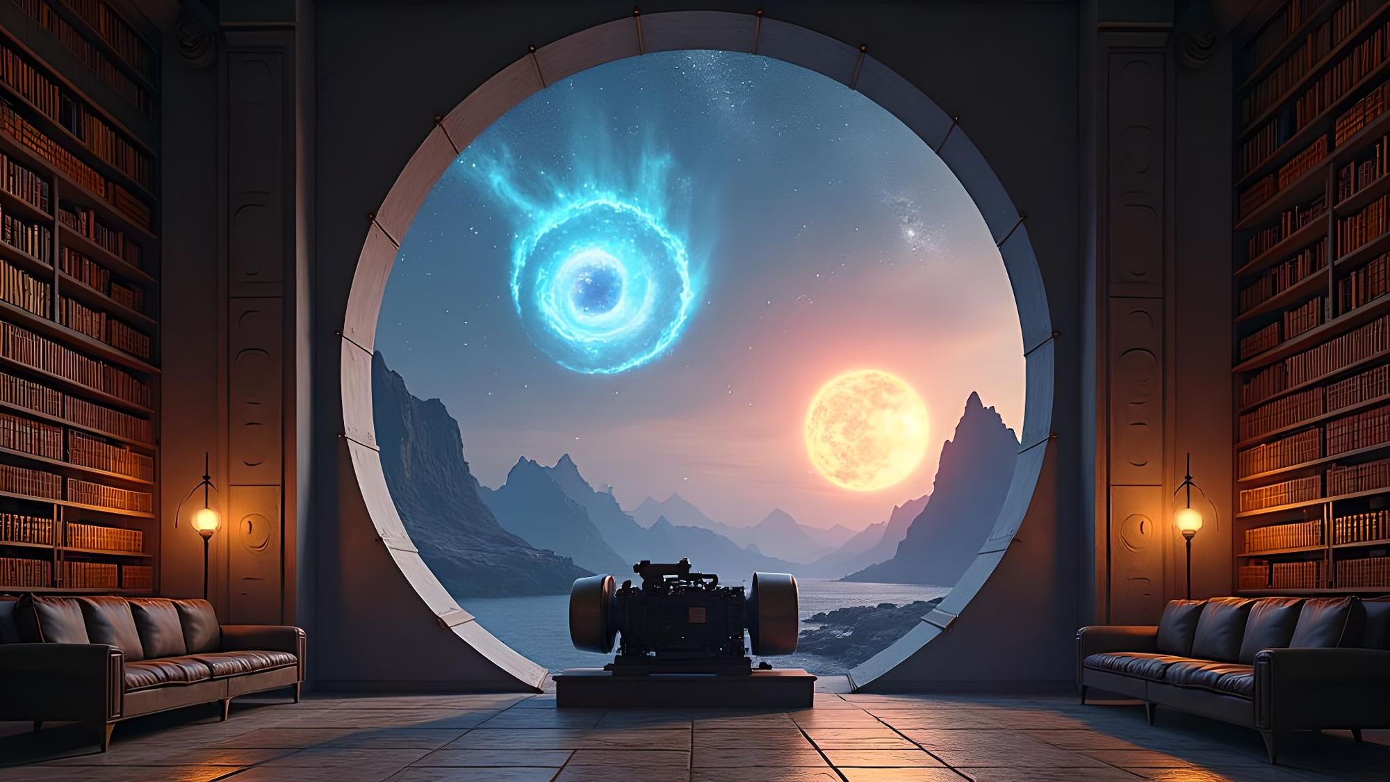 Room with a view. Does the generator make life possible?