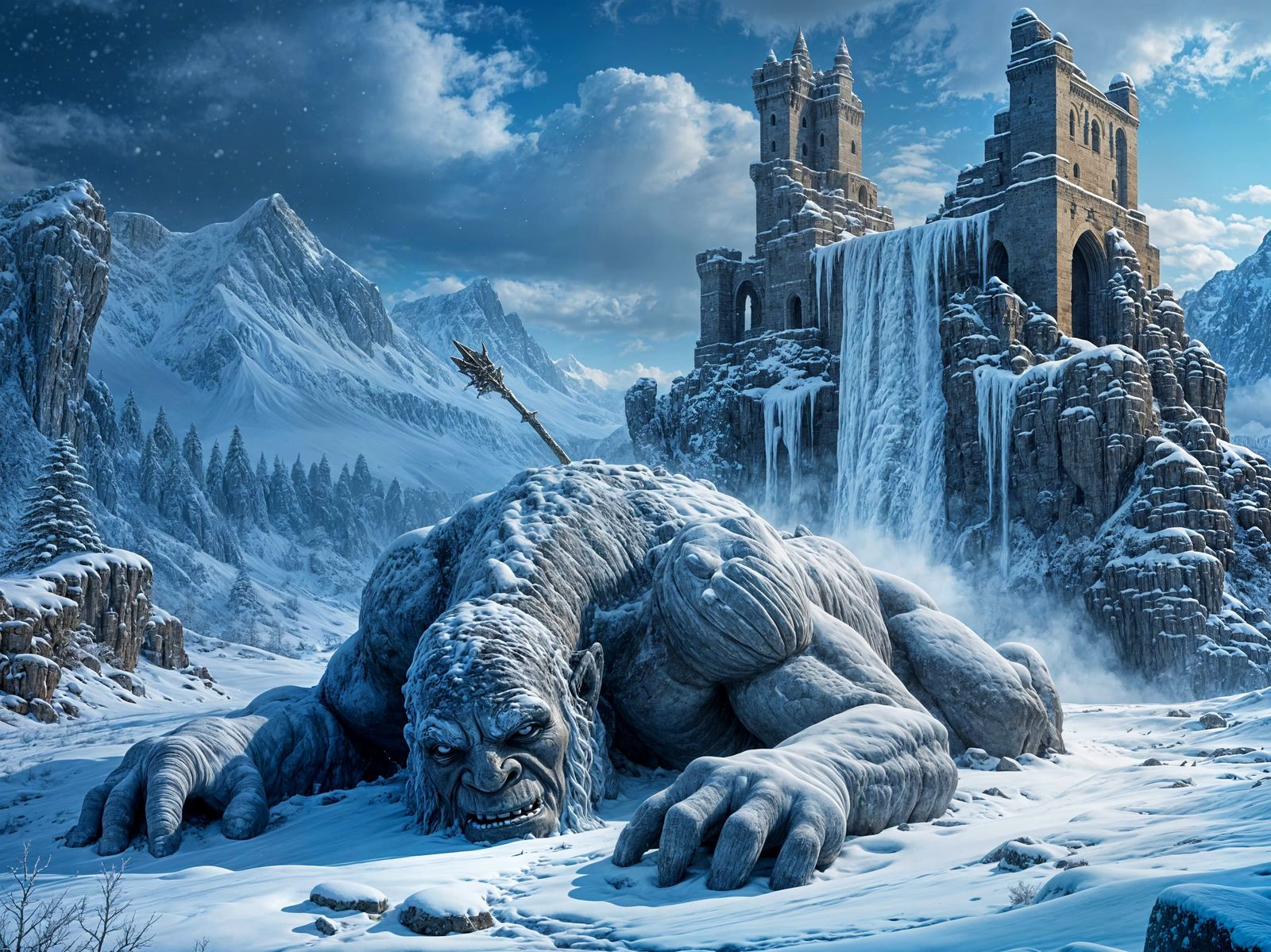 Winter's Arrow, Guardian's End  by @Nikko P