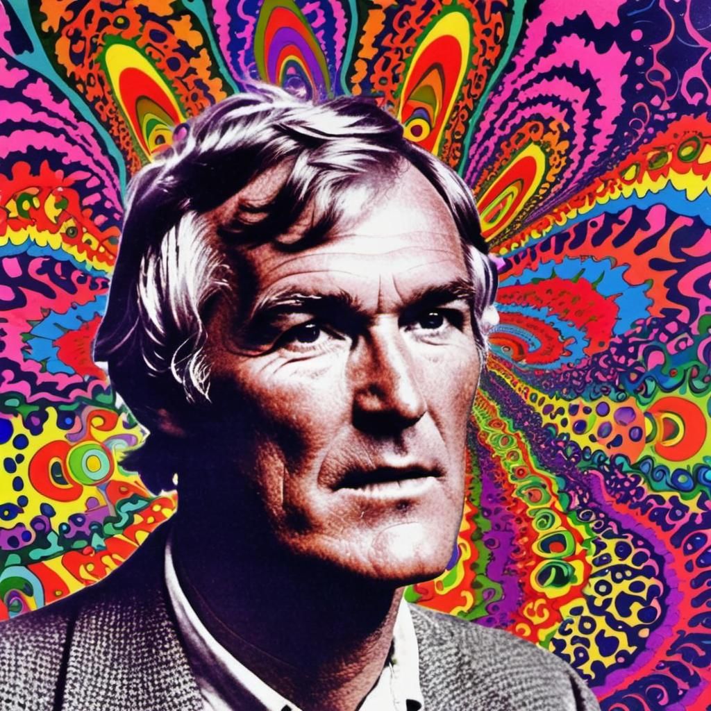 Timothy Leary Ai Generated Artwork Nightcafe Creator