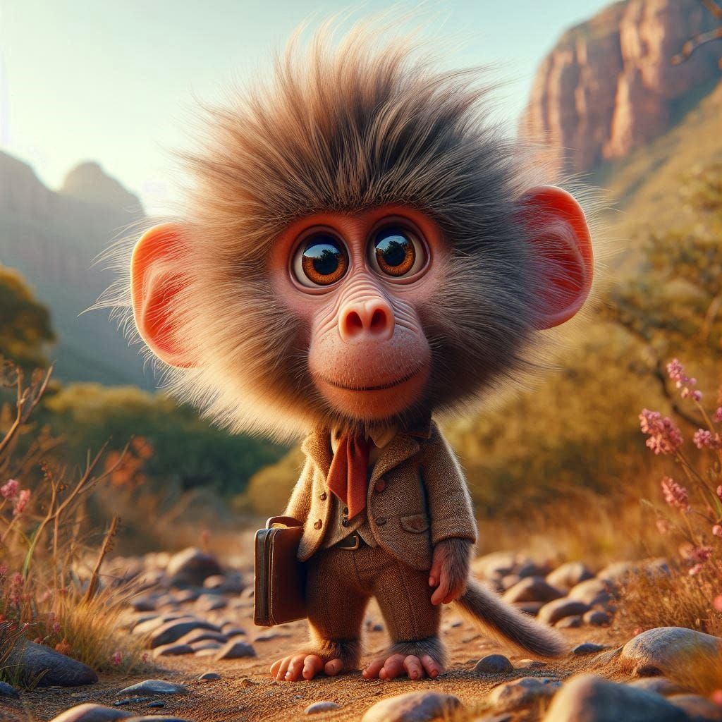 Nóg Bobbejane van dié Magaliesberg. - nr.11