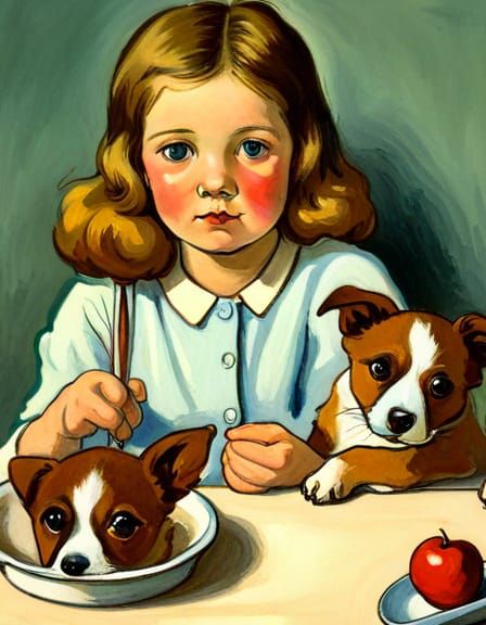 art by Edward Penfield, polished, soft pastel colors, symmet...