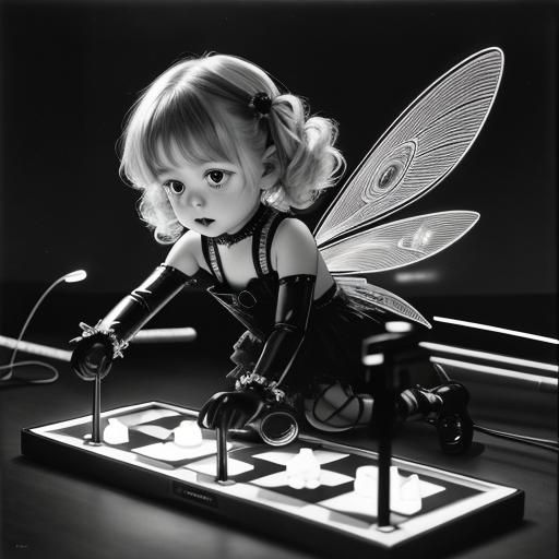 A surreal child's  drawing ,  rayograph Man Ray  collection ...
