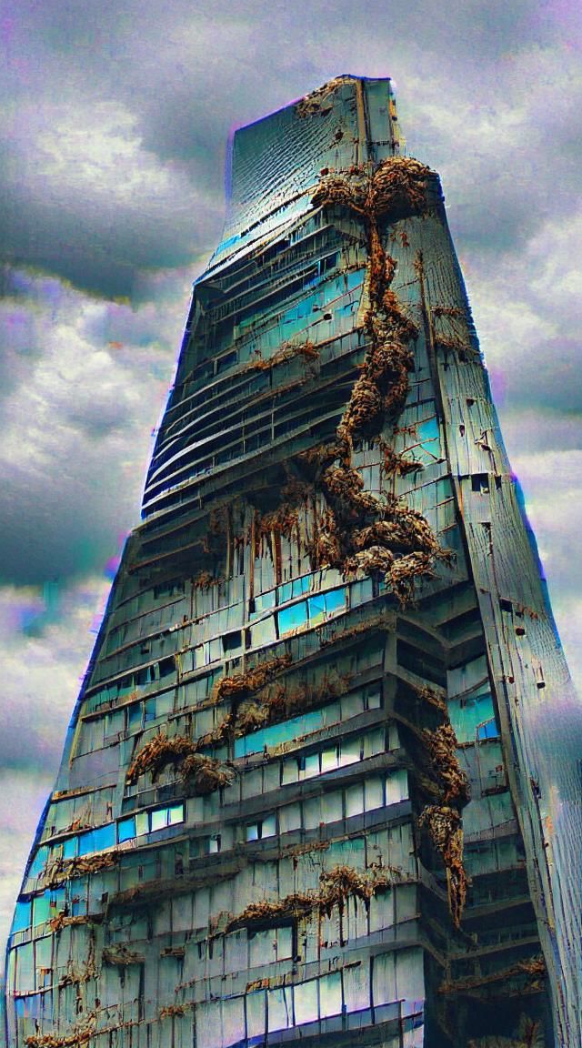 Rotting skyscraper