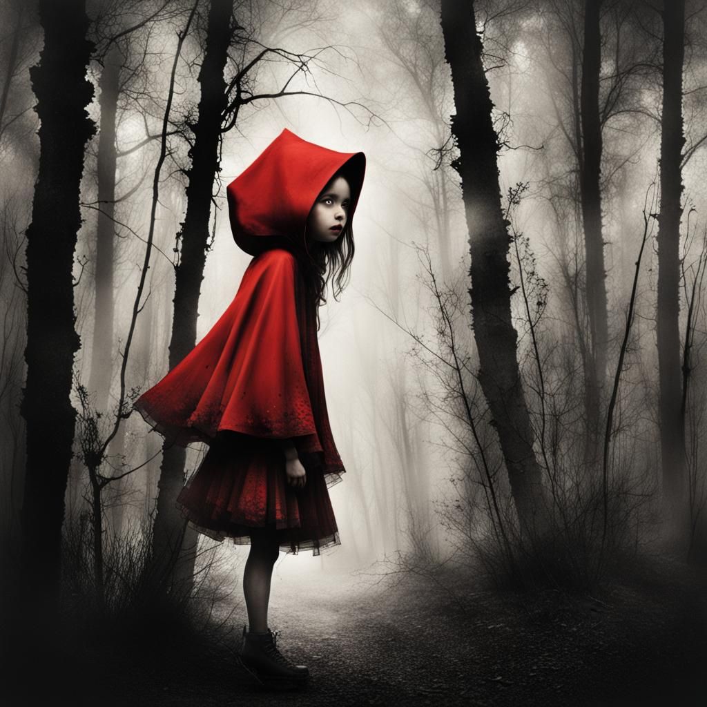 Little red riding hood - AI Generated Artwork - NightCafe Creator