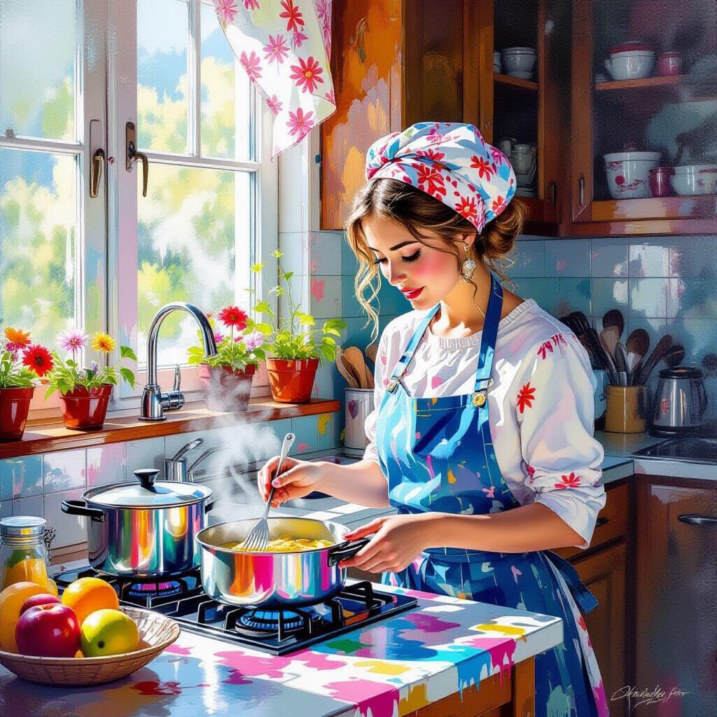 smooth gradients, vivid colors, and soft edges created with airbrush: a big .ural o. The side on the ...  by @Physarium