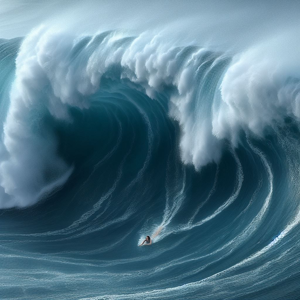 A big wave