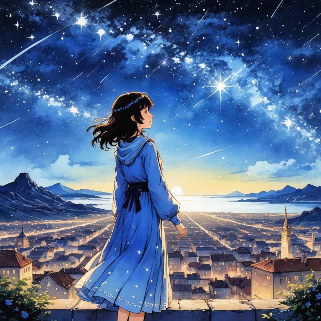 I see the stars, they're miles and miles away
Like our love
...