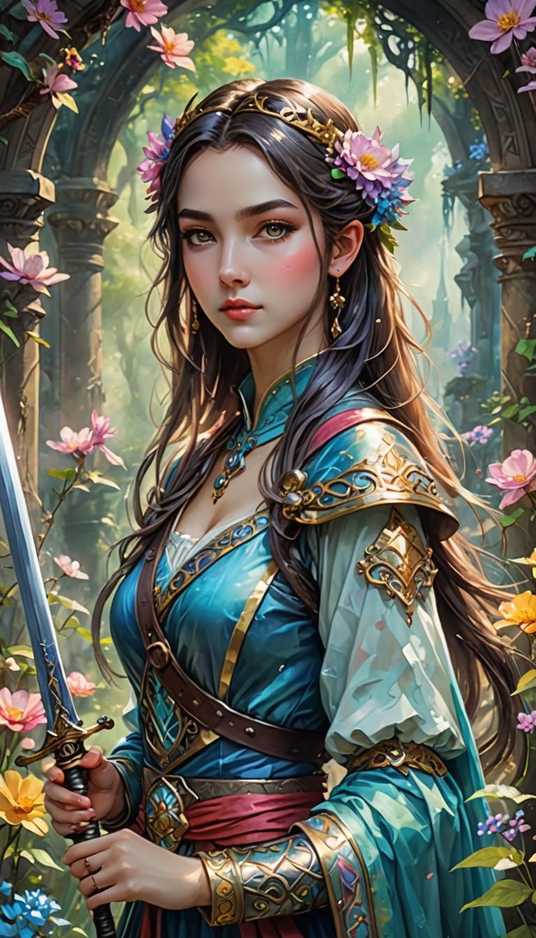 Swordswoman