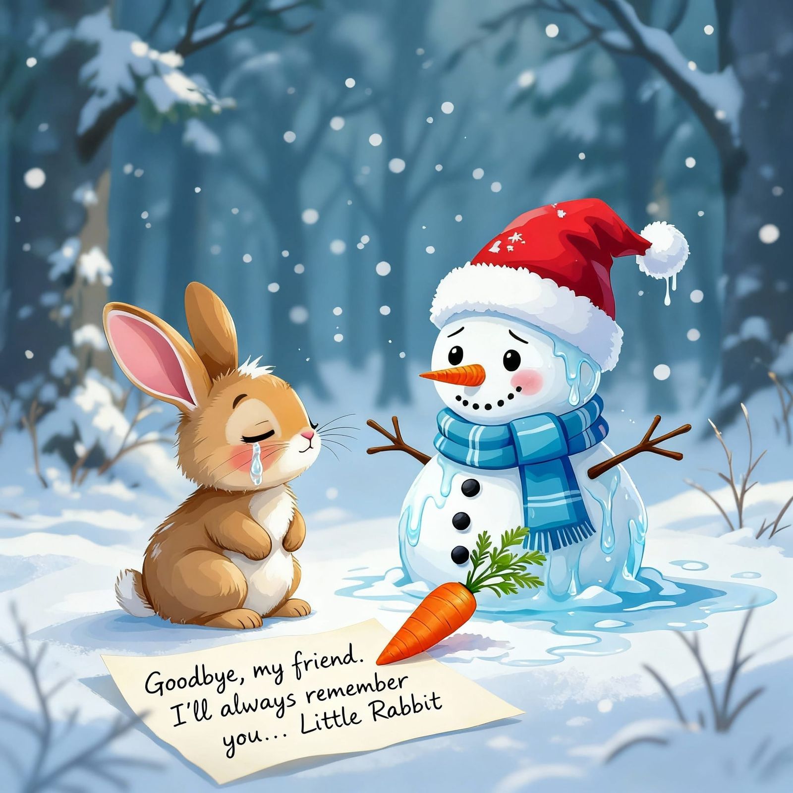 《雪花裡的再見》