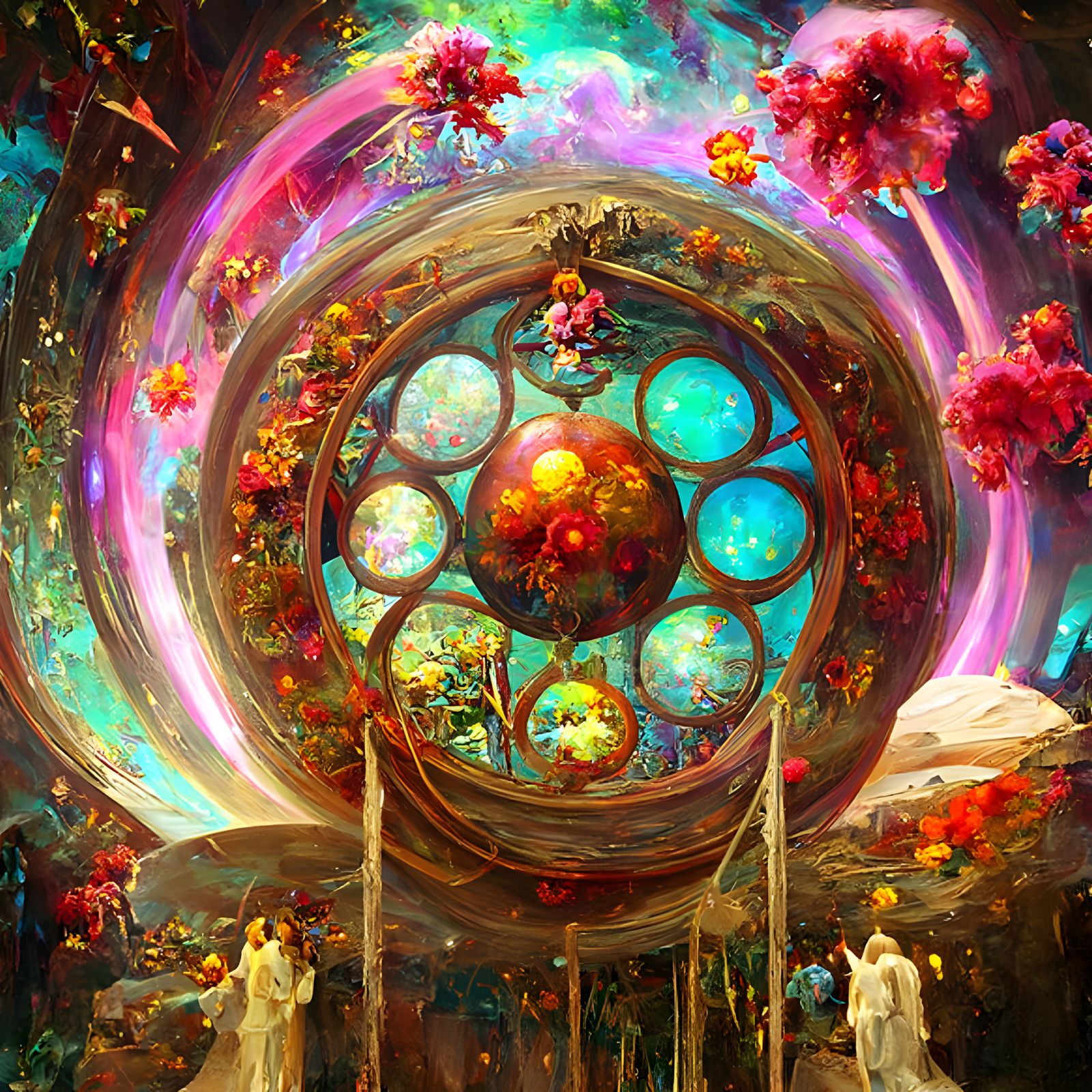 Cosmic Portal 🌸✨  by @ellamuneth