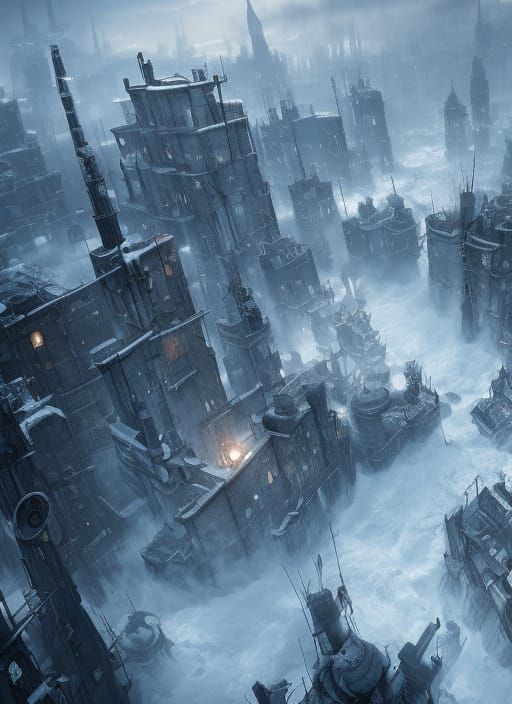 Frostpunk  by @The_Mad_Artists