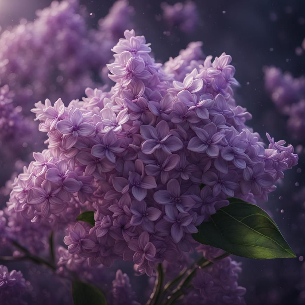 Lilac Flower   by @Eimen