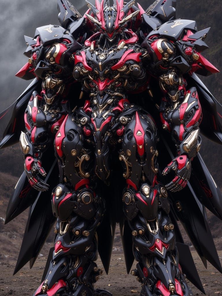 <lora:Mecha Ominous:1.0> A incredible mecha portrait