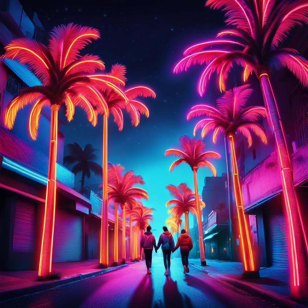 Midnight in the Hot Americas  by @Niki