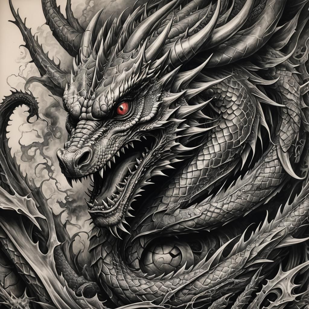 Dragon tattoo