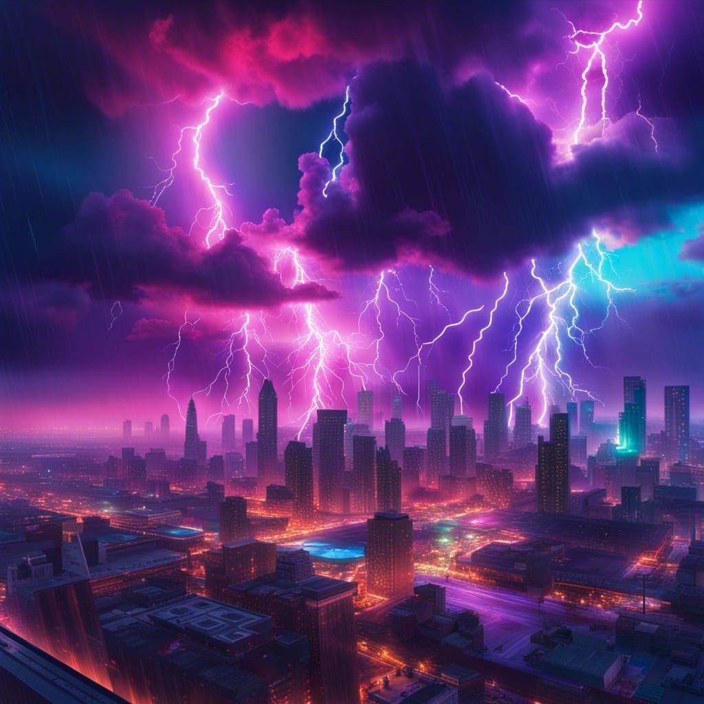 Never strikes twice?!  by @Blue Enchanted