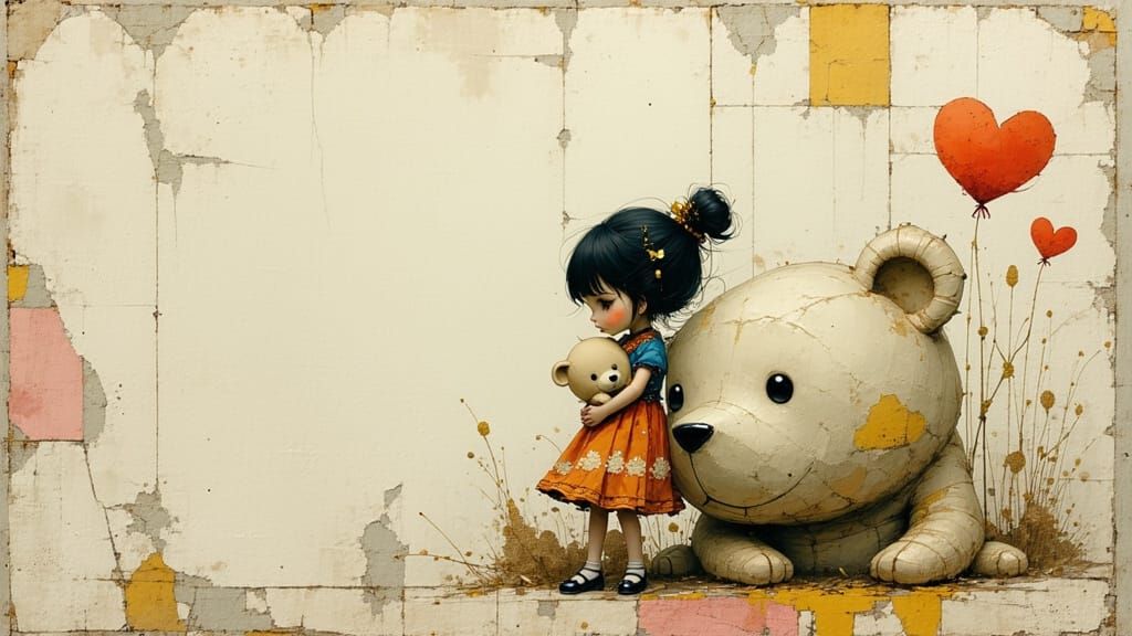 ^^Tender Moments with a Big Friend  by @Little Rainbow